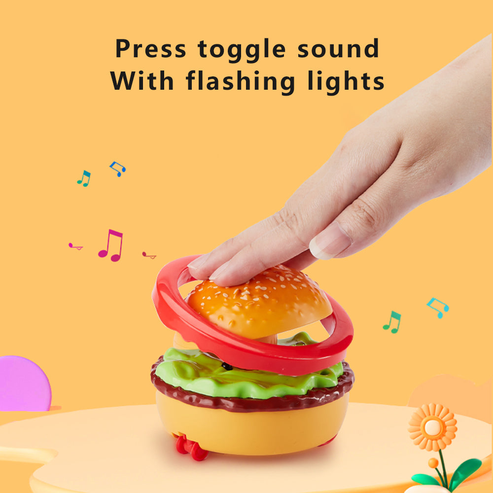 DF33218A Funny Chicken Leg Remote Control Burger Toy with Sound and Light Kids Parent Interactive Toy DF33218A Funny Chicken Leg Remote Control Burger Toy with Sound and Light Kids Parent Interactive Toy